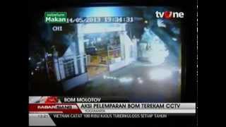 Download lagu Aksi Geng Motor Melempar Bom Molotov Terekam CCTV