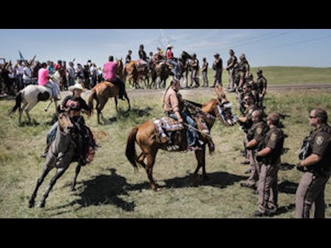 Native Americans Gather To Block Dakota Pipeline