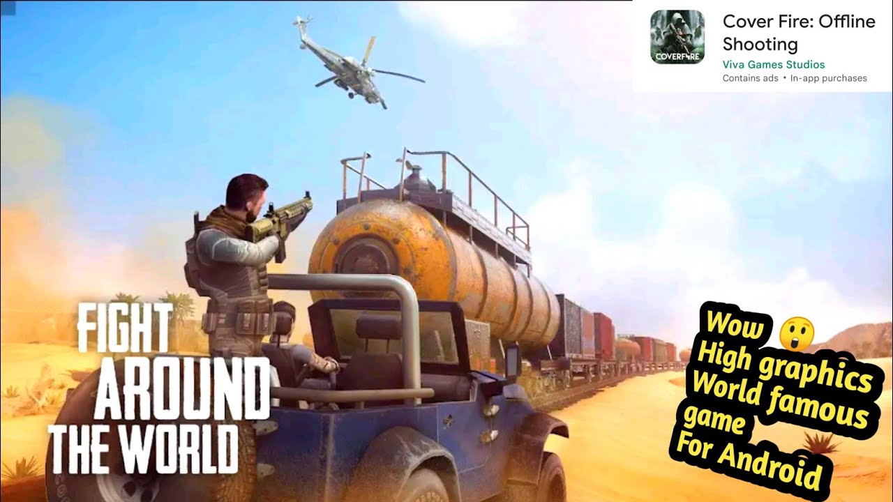 Cover Fire:Offline Shooting game play with voice 