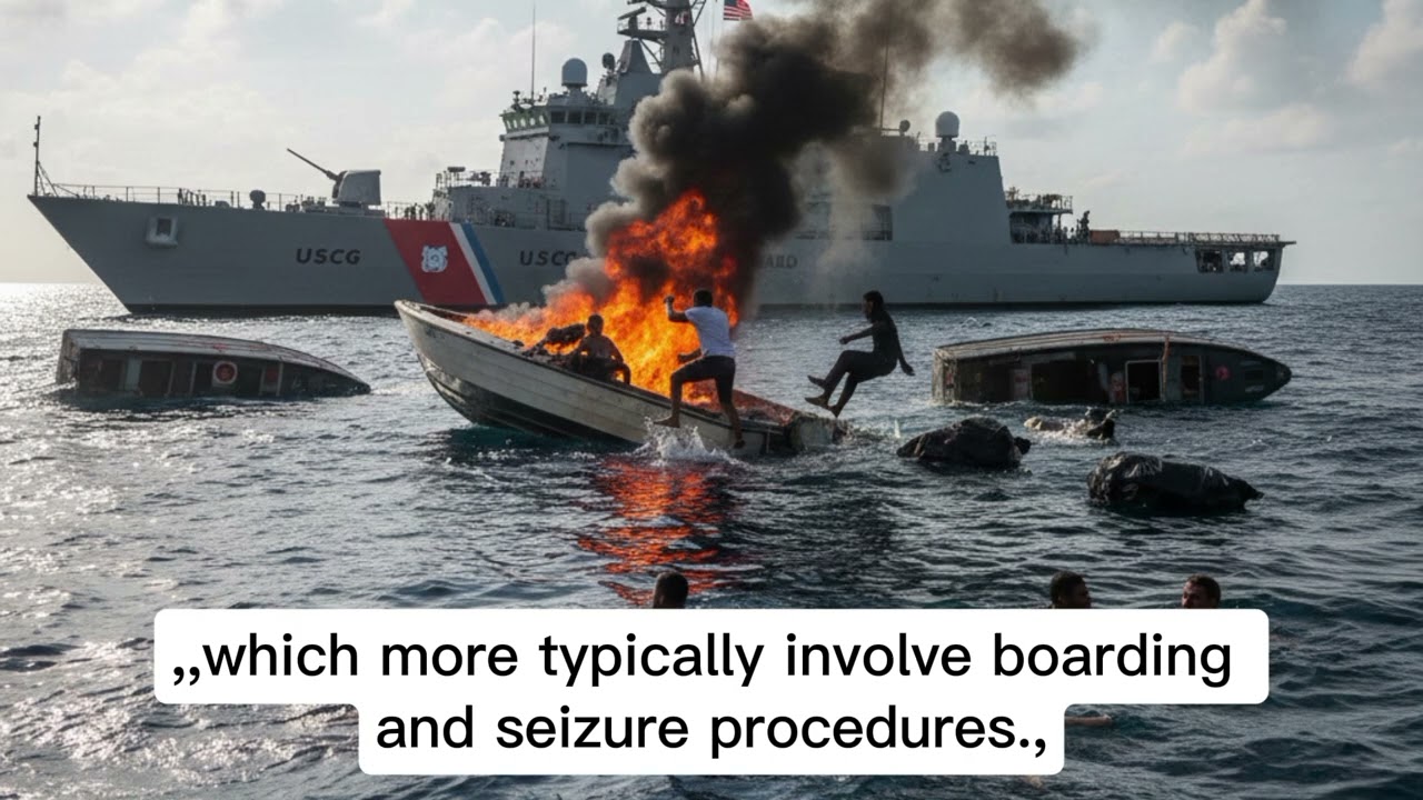 U.S. Military Strike on Suspected Drug Boats Raises Questions About Interdiction Tactics