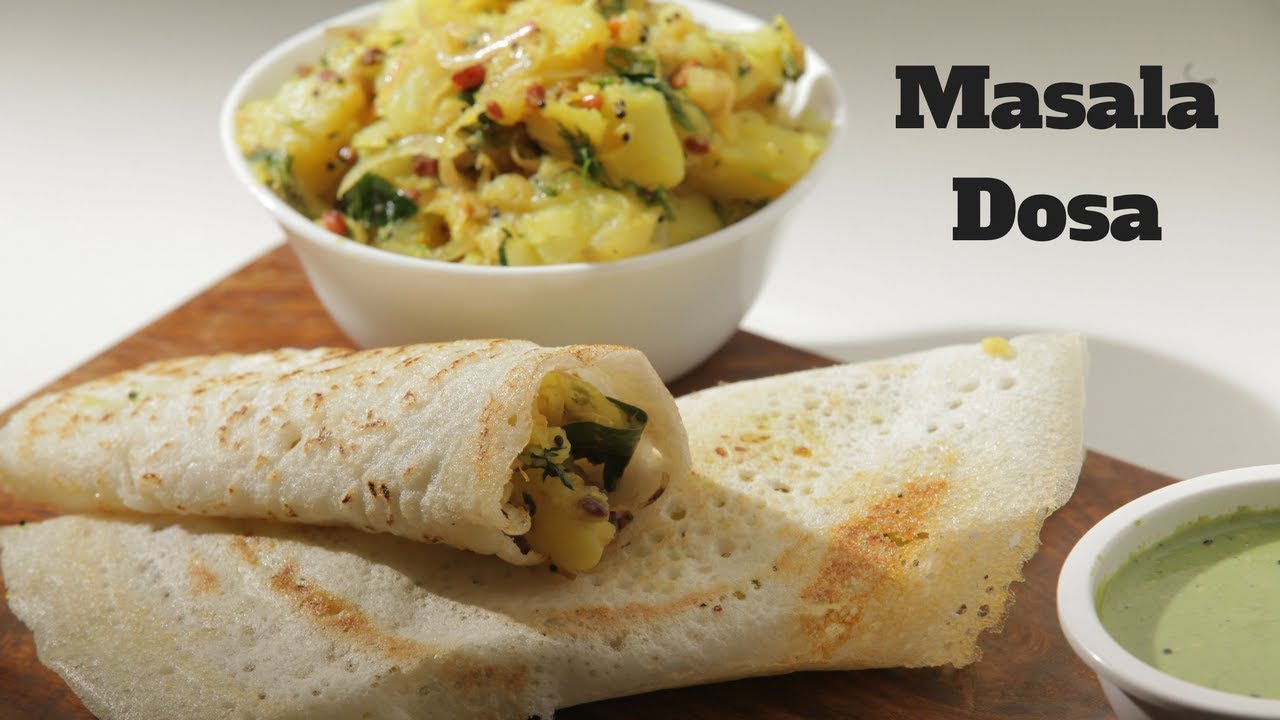 Masala Dosa Recipe Sindhi Style Masala Dosa By Veena Indian Street
