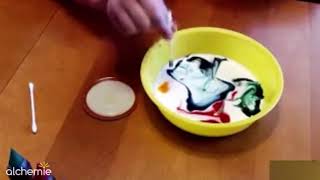 Exploring Chemistry at Home | Milk, Soap & Food Coloring experiment