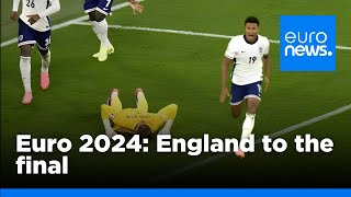 Euro 2024 semifinal: England 2-1 Netherlands. They will face Spain in the final | euronews 🇬🇧