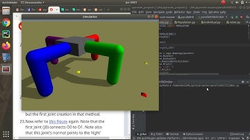 tarea11_1:Pyrosim: The quadruped.