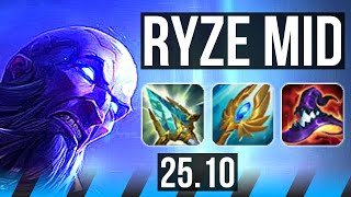 RYZE vs ZED (MID) | 7/4/14 | KR Master | 25.10