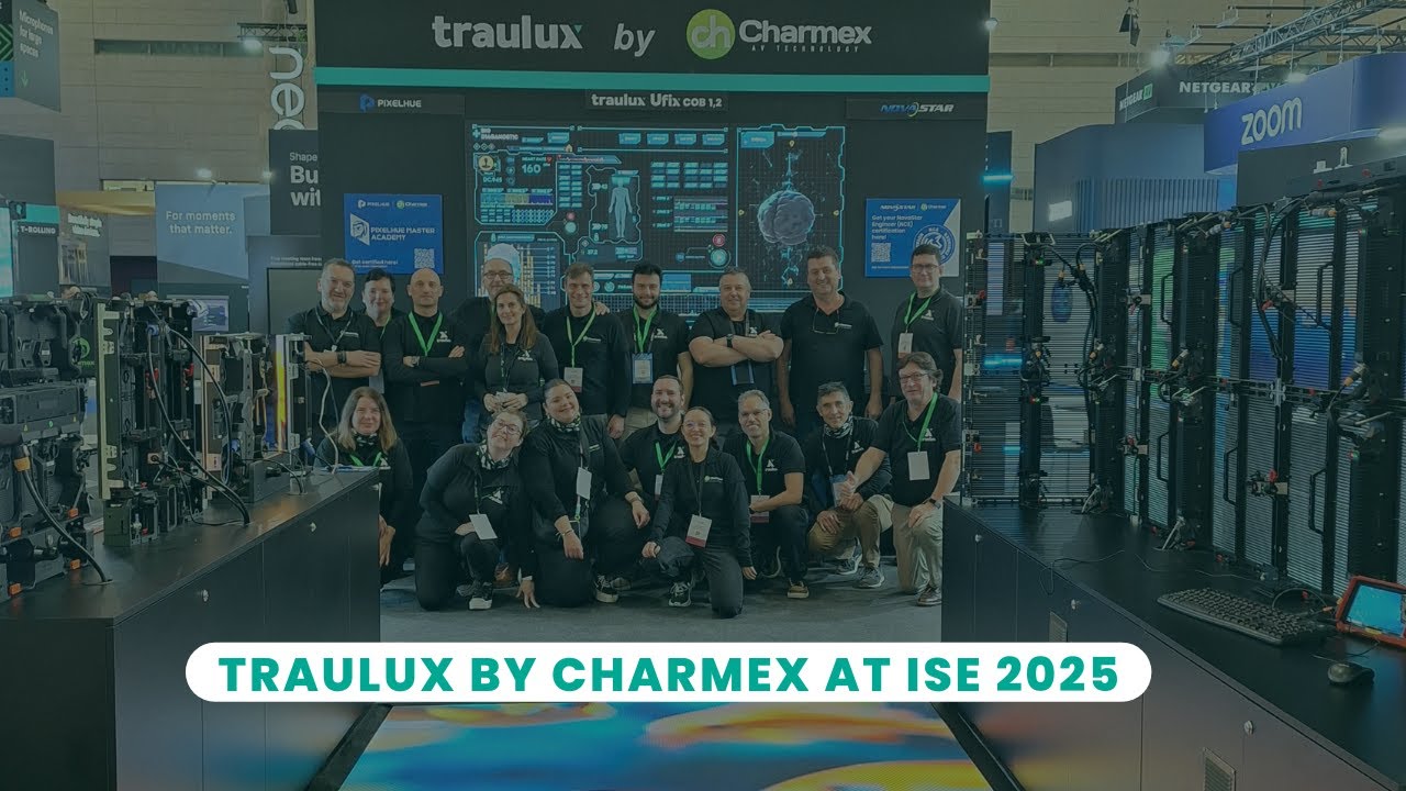 ¡Gracias por acompañarnos! Traulux by Charmex en ISE 2025 - YouTube