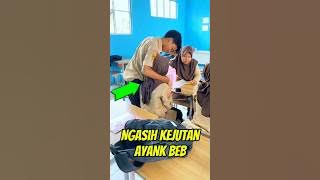 Belajar yang rajin ya Nak! 🤭🫣 #shorts #abg #smp #sosweet #baper #pacaran #romantic #kejutanultah