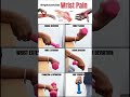 Wrist pain exercises