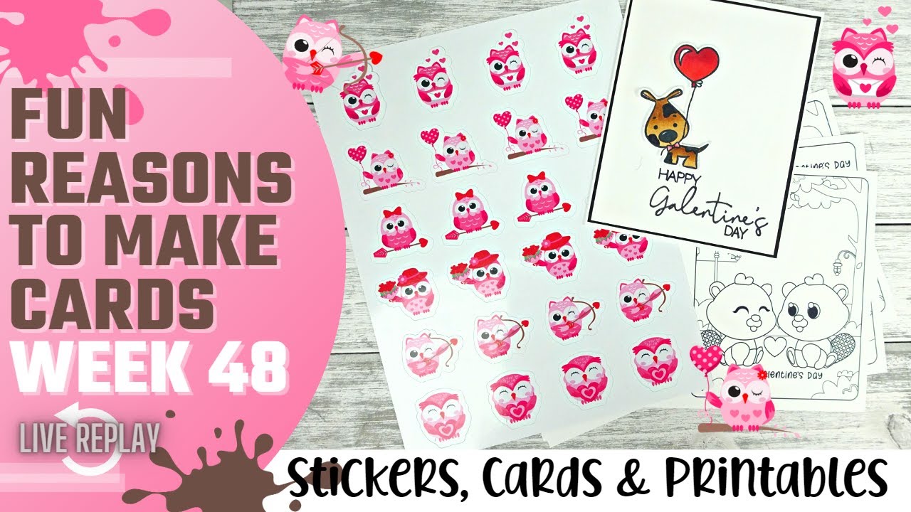 Week 48 Card Making Tips &amp; Tricks | Fun Reasons To Make Cards | Card ...