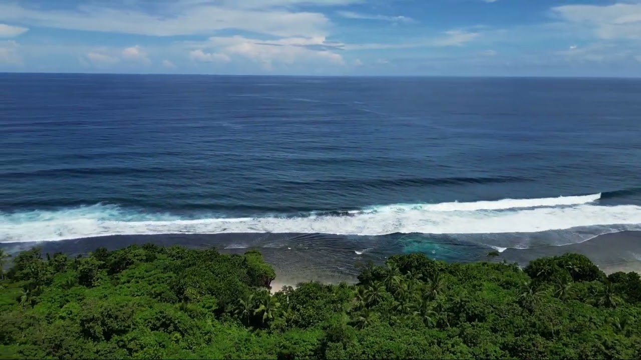 Quick shot of Siargao drone Dji mini 3 pro Philippines 