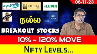 Good Breakout Stocks10% to 120% ReturnsExplain by Uttam Kumar.N