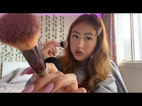 ASMR doing my makeup (highly requested)