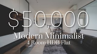 HDB 4 Room HOME TOUR: A Modern Minimalist's Paradise screenshot 3