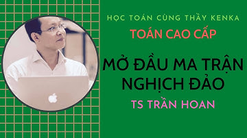 [TOÁN CAO CẤP] - MỞ ĐẦU VỀ MA TRẬN NGHỊCH ĐẢO - TS TRẦN HOAN