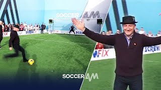 Ian Holloway Goes For Top Bin in DECISIVE Penalty! 🎯 | Soccer AM Pro AM