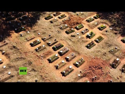 Cementerio en Sao Paulo se prepara para recibir más víctimas del covid-19