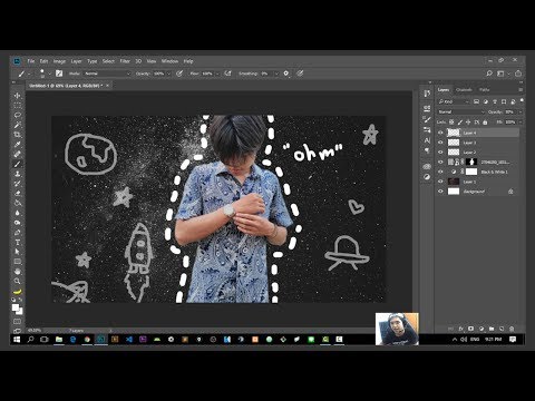 Photoshop สอนแต่งรูปน่ารักๆ วัยรุ่นชอบ