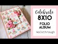 Celebrate - 8x10 Folio Album Walk-through