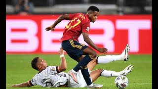 Ansu Fati Debut For Spain Vs Germany 17 Yers Old Make Me Move