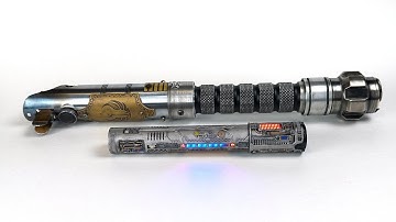 Space Junk Sabers Scrapflex Install Demo for Jerald