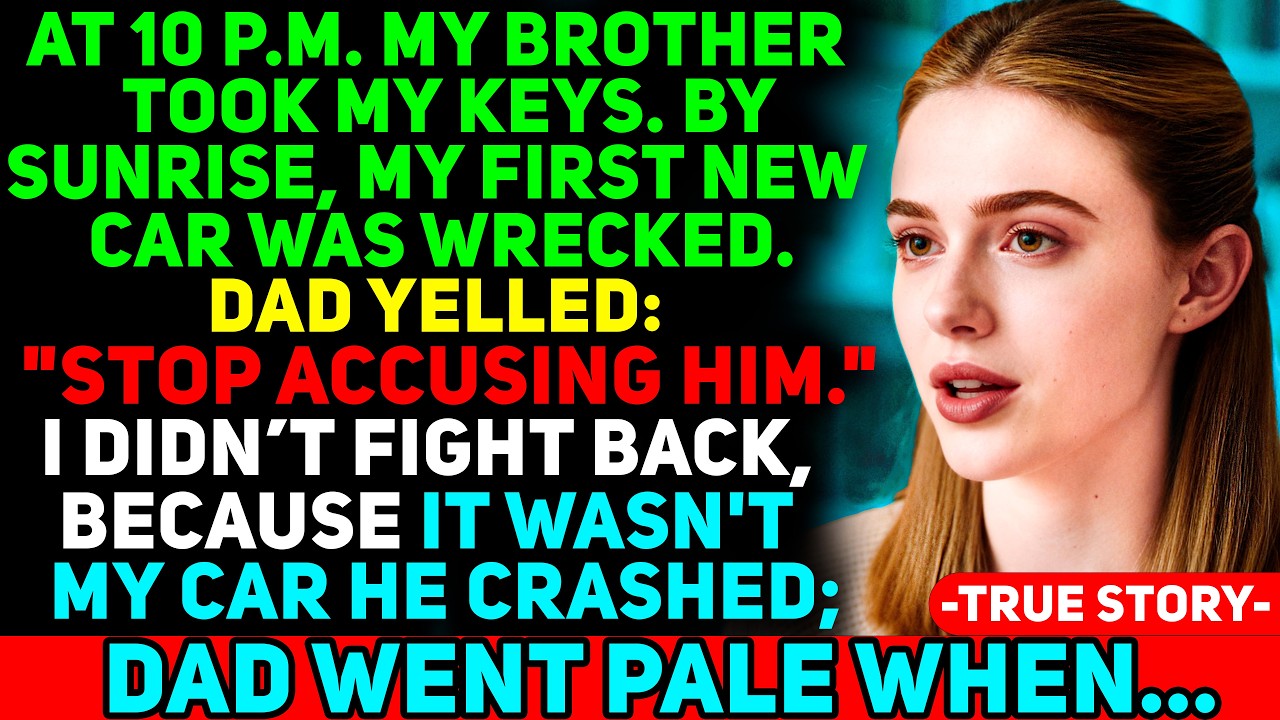 At 10 P.M., My Brother Took My Keys. By Morning, my New Car Was Wrecked — They Have No Idea that...