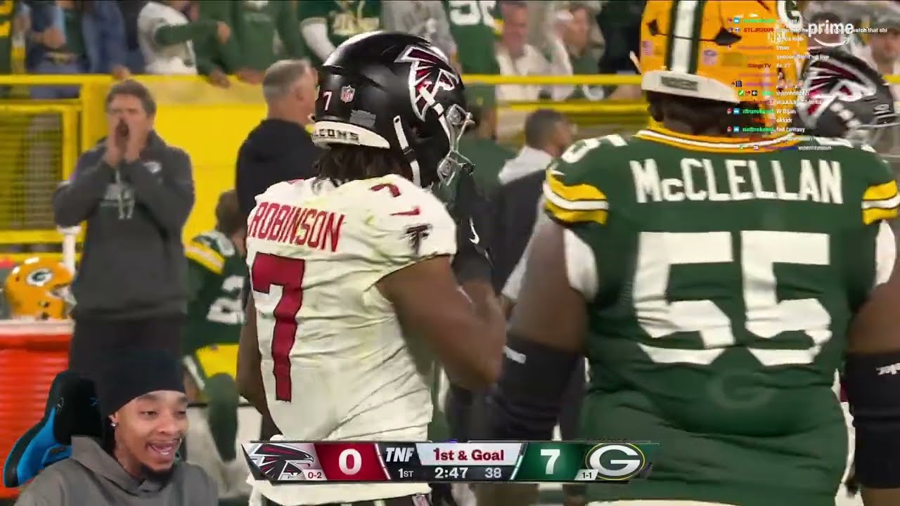 FlightReacts To Atlanta Falcons vs Green Bay Packers Game Highlights | 2026 NFL Season Week 3!