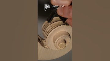 Cello scroll - Flutings of the frontal part of the back - 3 - Blending of the side channels #shorts
