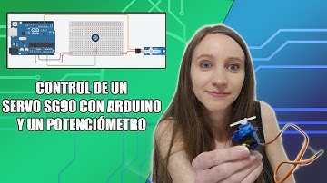 ⚡ Control de un servo SG90 con Arduino y un potenciómetro ⚡
