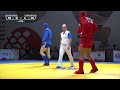 UNBELIEVABLE TAKEDOWNS!!! WOLFMAN KISISHVILI Israel David vs NOSIROV Islom. World SAMBO Cup 2023