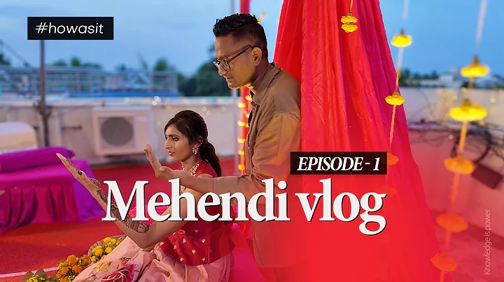 Mehendi Shoot BTS 🌿 | Episode 1 | Behind The Scenes Indian Wedding