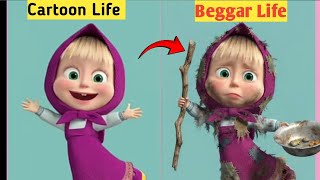 Beggars Cartoon Characters In REAL LIFE 😱 | Beggars Realistic AI Transformation