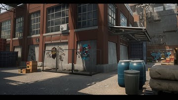 Making of Modular alley 3ds max  UE4 tutorial part - 2