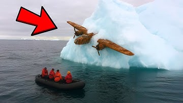 [Full Story] WW2 Plane Found Frozen in Iceberg, What Was Inside Left Everyone in Shock!