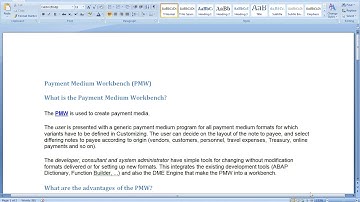 PMW 》PAYMENT MEDIUM WORK BENCH DEMO