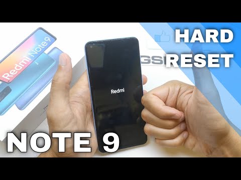 Xiaomi Redmi Note 9 Hard reset / Pattern unlock