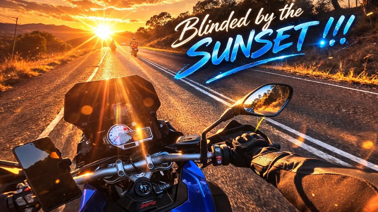 Blinded by the sunset !!! 