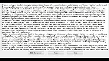 How to Create a PDF File Generator in Visual Basic.Net
