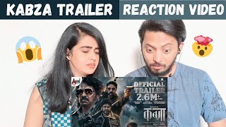 KABZAA | Official Hindi Trailer (REACTION) | Upendra | Sudeepa | Shivarajkumar | Shriya
