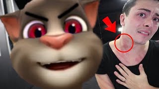 Talking Tom Took My Camera And Recorded Me attacked