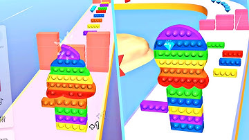 Fidget Rush 🌈🍍🌈 NEW UPDATE!! All Levels Gameplay Walkthrough Levels 14-16