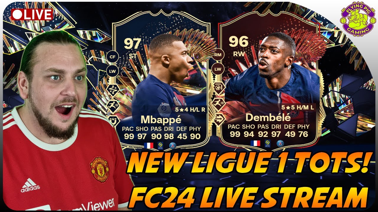UT CHAMPS LIGUE 1 TEAM OF THE SEASON TOTS 🔴 LIVE ULTIMATE TEAM STREAM ...