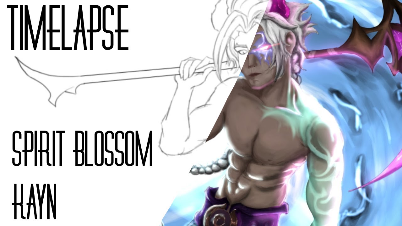 Spirit Blossom Kayn Splash Art