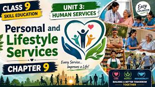 Personal and Lifestyle Services  Unit 3 Human Services  Chapter 9  Class 9 Skill Education