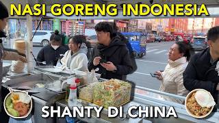 AKHIRNYA JUAL NASI GORENG KHAS INDONESIA DI CHINA, TERNYATA LUDES, COCOK DENGAN SELERA WARGA CHINA🥹