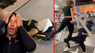 The FUNNIEST Gym Fails Reaction!