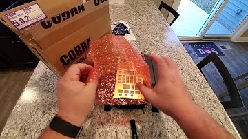 Cobra 10th anniversary 18r2 faceplate unboxing