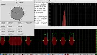 test sending CW over IP with the EAC3 codec at Zero Hertz - demod the RX signal with a soundcard SDR