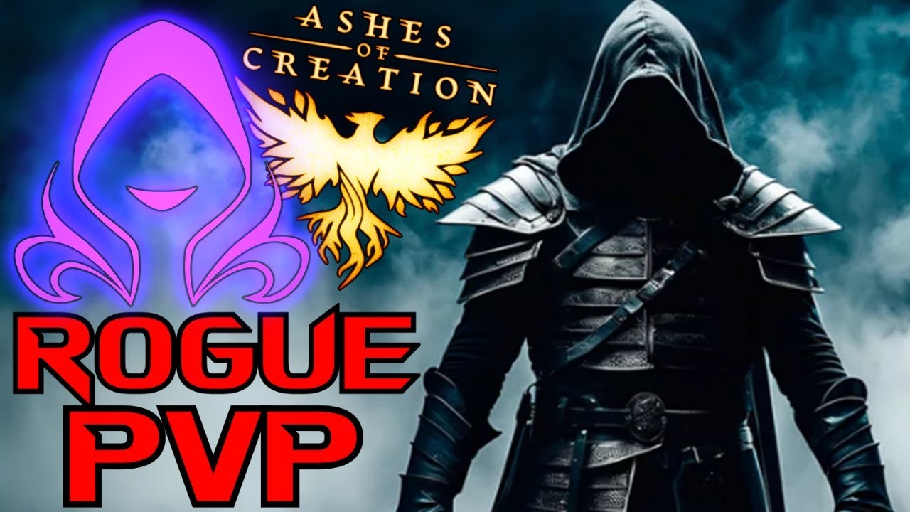Rogue PvP - Undergeared and Still Leveling - Ashes of Creation Rogue PvP Gameplay Montage