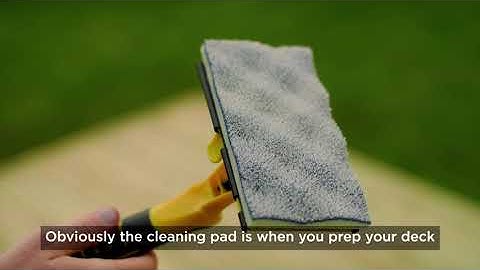 How To Use A Decking Applicator | Ronseal DIY Tips