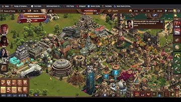 FoE Collect All Productions Button